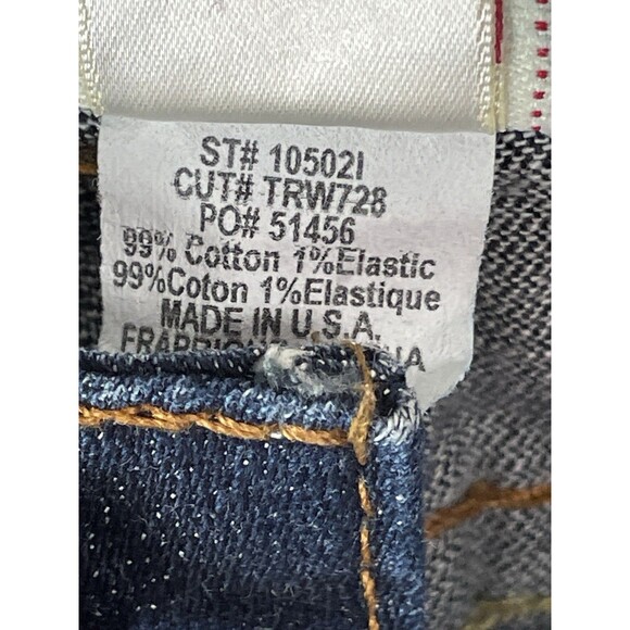 True Religion Women 30 Jeans Vintage World Tour Johnny Bootcut Stretch USA Y2K - Picture 9 of 13